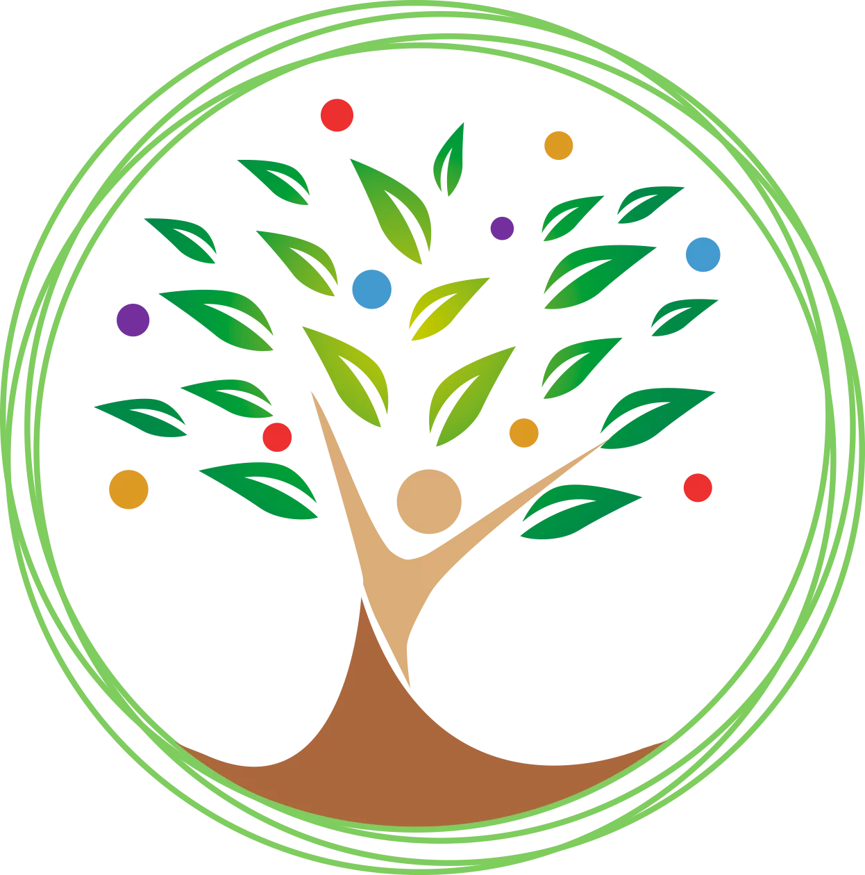 logo cercle arbre nicole Canivenq